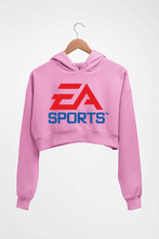 Load image into Gallery viewer, EA Sports Crop HOODIE FOR WOMEN-Light Baby Pink-Ektarfa.online
