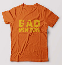 Load image into Gallery viewer, Badminton T-Shirt for Men-S(38 Inches)-Orange-Ektarfa.online
