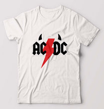 Load image into Gallery viewer, ACDC T-Shirt for Men-White-Ektarfa.online
