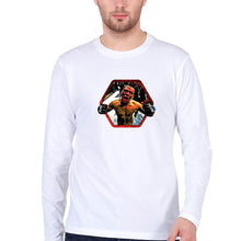 Load image into Gallery viewer, Nate Diaz UFC Full Sleeves T-Shirt for Men-White-Ektarfa.online
