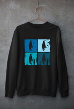Load image into Gallery viewer, Penguins Unisex Sweatshirt for Men/Women-Black-Ektarfa.online
