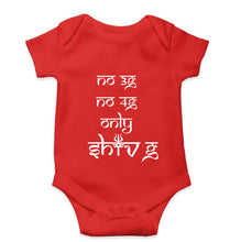 Load image into Gallery viewer, Mahakal Mahadev Bholenath Shiva Shivji Kids Romper For Baby Boy/Girl-0-5 Months(18 Inches)-Red-Ektarfa.online
