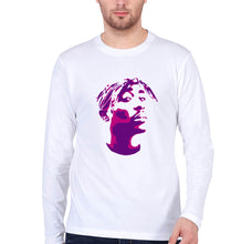 Load image into Gallery viewer, Tupac 2Pac Full Sleeves T-Shirt for Men-White-Ektarfa.online
