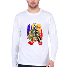 Load image into Gallery viewer, Mike Tyson Full Sleeves T-Shirt for Men-White-Ektarfa.online
