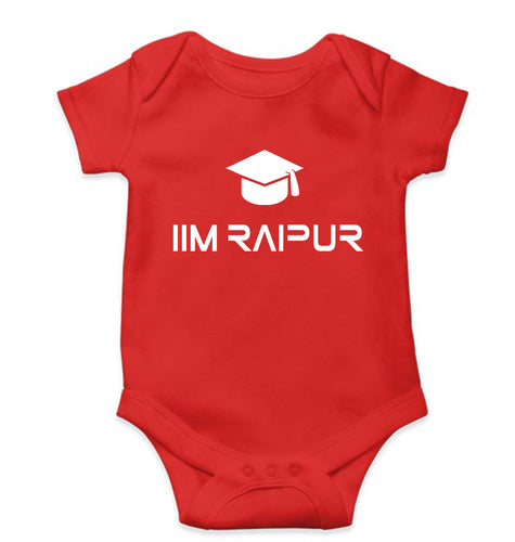 IIM Raipur Kids Romper For Baby Boy/Girl-0-5 Months(18 Inches)-Red-Ektarfa.online
