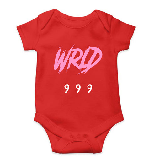 Juice WRLD 999 Kids Romper For Baby Boy/Girl-0-5 Months(18 Inches)-Red-Ektarfa.online