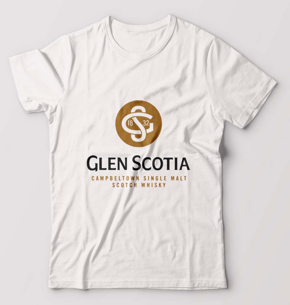 Glen Scotia T-Shirt for Men-White-Ektarfa.online
