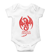 Load image into Gallery viewer, House of the Dragon (GOT) Kids Romper For Baby Boy/Girl-0-5 Months(18 Inches)-White-Ektarfa.online
