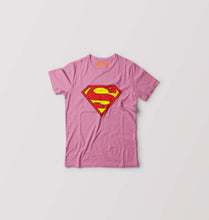 Load image into Gallery viewer, Superman Kids T-Shirt for Boy/Girl-0-1 Year(20 Inches)-Pink-Ektarfa.online
