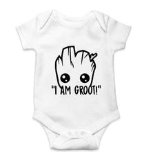 Load image into Gallery viewer, Groot Kids Romper For Baby Boy/Girl-0-5 Months(18 Inches)-White-Ektarfa.online
