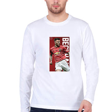 Load image into Gallery viewer, David Beckham Full Sleeves T-Shirt for Men-White-Ektarfa.online
