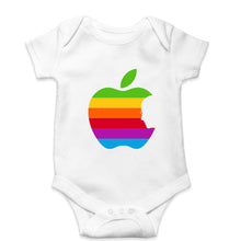 Load image into Gallery viewer, Steve Jobs Apple Kids Romper For Baby Boy/Girl-0-5 Months(18 Inches)-White-Ektarfa.online
