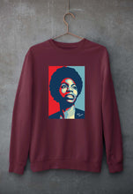Load image into Gallery viewer, Nina Simone Unisex Sweatshirt for Men/Women-Maroon-Ektarfa.online

