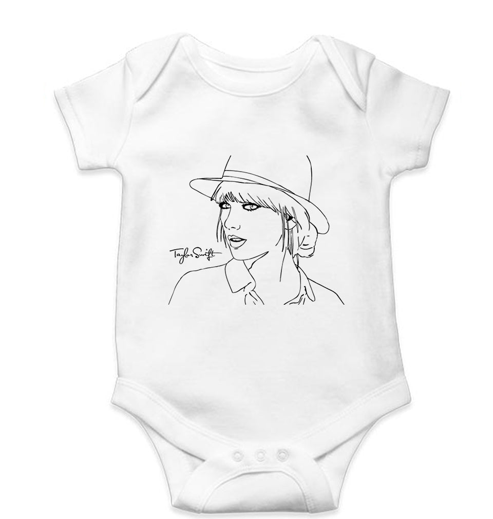 Taylor Swift Kids Romper For Baby Boy/Girl-White-Ektarfa.online