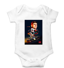 Load image into Gallery viewer, Max Verstappen Kids Romper For Baby Boy/Girl-0-5 Months(18 Inches)-White-Ektarfa.online
