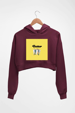 Load image into Gallery viewer, BTS Butter Crop HOODIE FOR WOMEN-Maroon-Ektarfa.online
