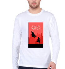 Load image into Gallery viewer, Scarlet Witch Wanda Full Sleeves T-Shirt for Men-White-Ektarfa.online
