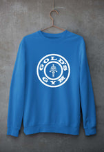 Load image into Gallery viewer, Gold&#39;s Gym Unisex Sweatshirt for Men/Women-S(40 Inches)-Royal Blue-Ektarfa.online
