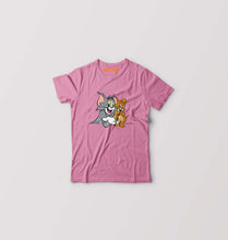 Load image into Gallery viewer, Tom and Jerry Kids T-Shirt for Boy/Girl-0-1 Year(20 Inches)-Pink-Ektarfa.online
