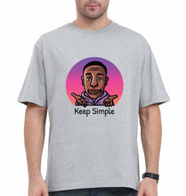 Load image into Gallery viewer, Khaby Lame Oversized T-Shirt for Men-Grey-Ektarfa.online

