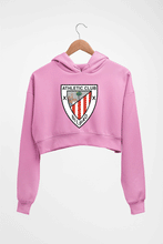 Load image into Gallery viewer, Athletic Club Crop HOODIE FOR WOMEN-Light Baby Pink-Ektarfa.online
