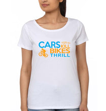 Load image into Gallery viewer, Cycling T-Shirt for Women-White-Ektarfa.online

