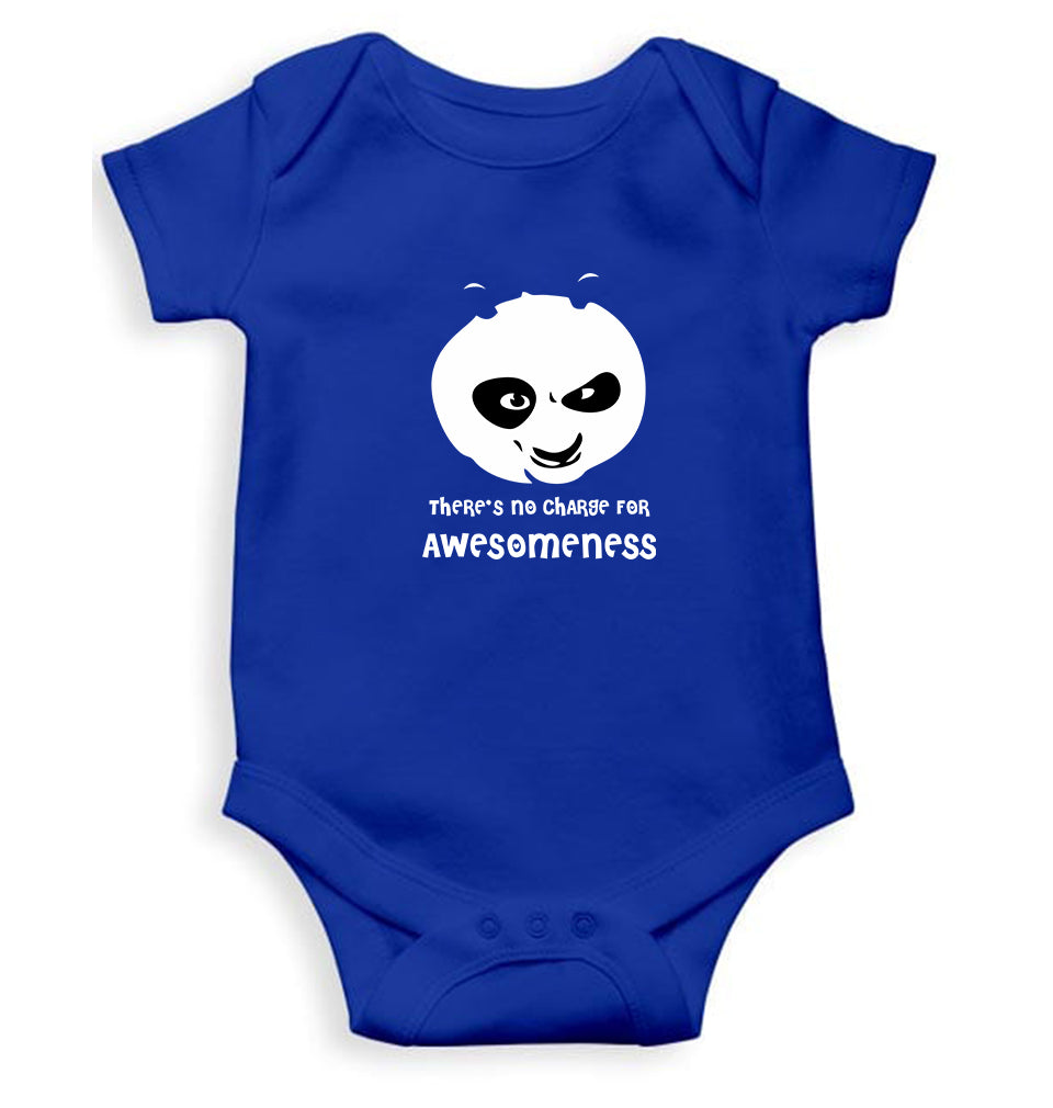 Panda Kids Romper For Baby Boy/Girl-0-5 Months(18 Inches)-Royal Blue-Ektarfa.online