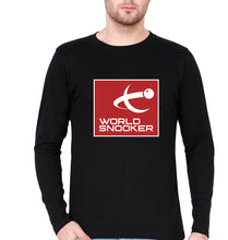 Load image into Gallery viewer, World Snooker (WST) Full Sleeves T-Shirt for Men-Black-Ektarfa.online
