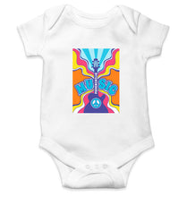 Load image into Gallery viewer, Psychedelic Kids Romper Kids Romper For Baby Boy/Girl-0-5 Months(18 Inches)-White-Ektarfa.online
