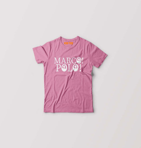 Marco Polo Kids T-Shirt for Boy/Girl-Pink-Ektarfa.online