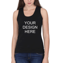 Load image into Gallery viewer, Customized-Custom-Personalized Tank Top for Women-S(34 Inches)-Black-ektarfa.com
