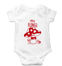 Load image into Gallery viewer, Mushroom Kids Romper For Baby Boy/Girl-0-5 Months(18 Inches)-White-Ektarfa.online
