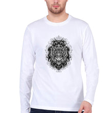 Load image into Gallery viewer, Monster Full Sleeves T-Shirt for Men-S(38 Inches)-White-Ektarfa.online
