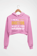 Load image into Gallery viewer, Doctor Crop HOODIE FOR WOMEN-Light Baby Pink-Ektarfa.online
