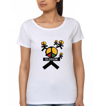 Load image into Gallery viewer, Olodum T-Shirt for Women-XS(32 Inches)-White-Ektarfa.online
