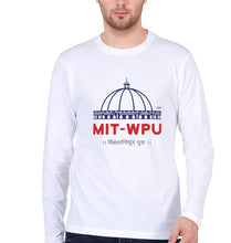 Load image into Gallery viewer, MIT World Peace University Full Sleeves T-Shirt for Men-White-Ektarfa.online
