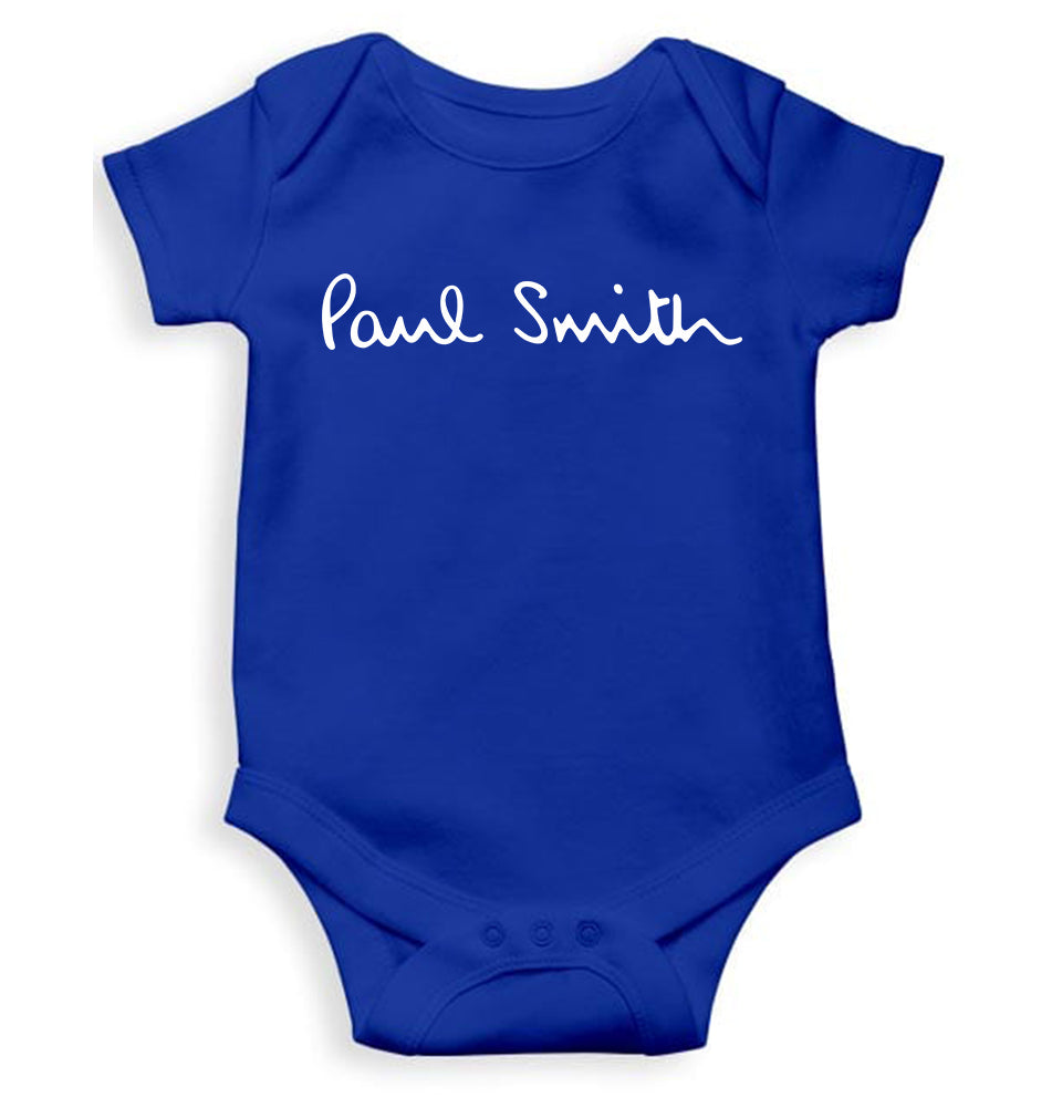 Paul Smith Kids Romper For Baby Boy/Girl-0-5 Months(18 Inches)-Royal Blue-Ektarfa.online