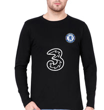 Load image into Gallery viewer, Chelsea 2021-22 Full Sleeves T-Shirt for Men-S(38 Inches)-Black-Ektarfa.online
