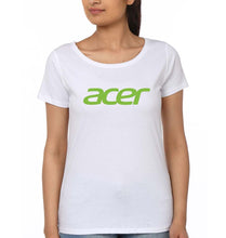 Load image into Gallery viewer, Acer T-Shirt for Women-White-Ektarfa.online
