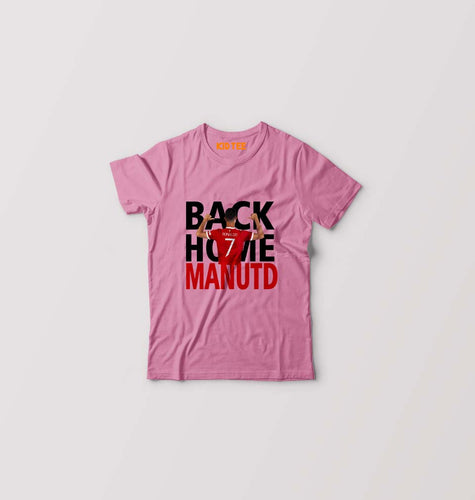 Cristiano Ronaldo CR7 Kids T-Shirt for Boy/Girl-Pink-Ektarfa.online