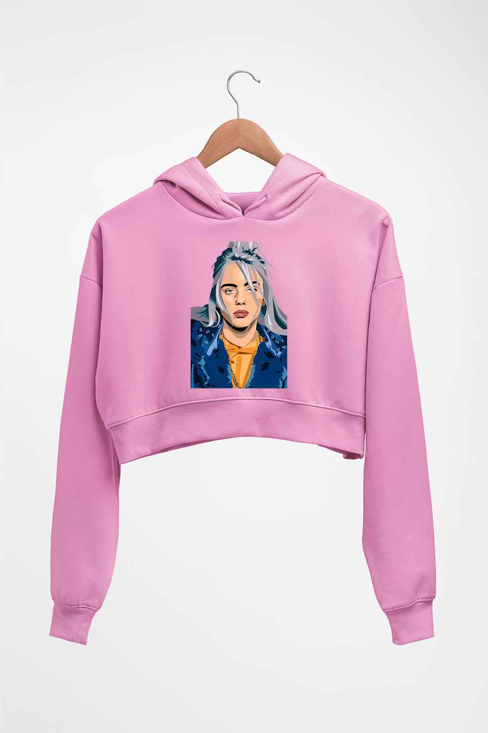 Billie eilish crop hoodie hotsell