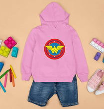 Load image into Gallery viewer, Wonder Woman Superhero Kids Hoodie for Boy/Girl-Light Baby Pink-Ektarfa.online
