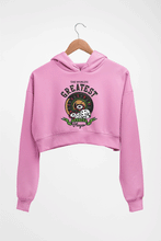 Load image into Gallery viewer, Casino Player Crop HOODIE FOR WOMEN-Light Baby Pink-Ektarfa.online
