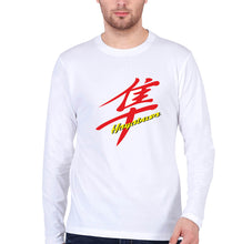 Load image into Gallery viewer, Suzuki Hayabusa Full Sleeves T-Shirt for Men-White-Ektarfa.online

