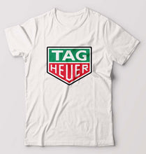 Load image into Gallery viewer, TAG Heuer T-Shirt for Men-S(38 Inches)-White-Ektarfa.online
