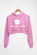 Load image into Gallery viewer, IIM L Lucknow Crop HOODIE FOR WOMEN
