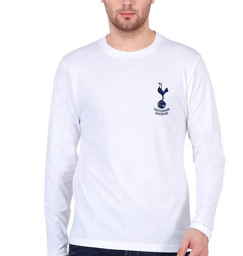 Tottenham Hotspur F.C Full Sleeves T-Shirt for Men-White-Ektarfa.online