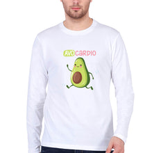 Load image into Gallery viewer, Avocado Full Sleeves T-Shirt for Men-White-Ektarfa.online
