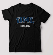 Load image into Gallery viewer, IIM Lucknow T-Shirt for Men-S(38 Inches)-Black-Ektarfa.online
