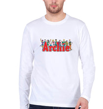 Load image into Gallery viewer, Archie Full Sleeves T-Shirt for Men-White-Ektarfa.online
